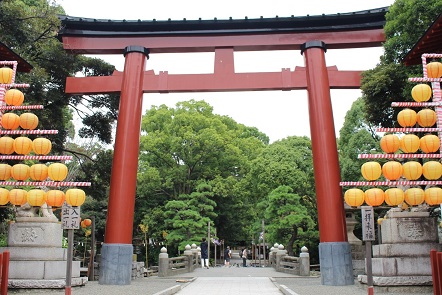 hiratsukahachimangu torii